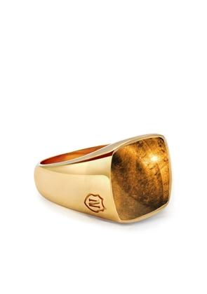 Nialaya Jewelry gemstone-detail signet ring - Gold