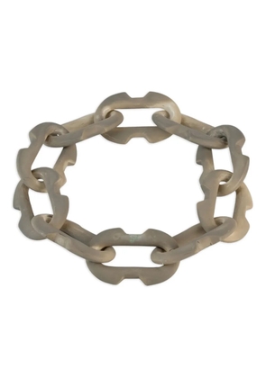 Parts of Four deco-link chain necklace - Grey