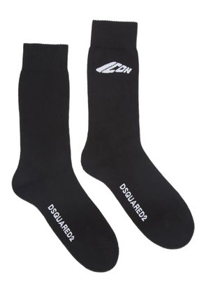 DSQUARED2 Icon-logo socks - Black
