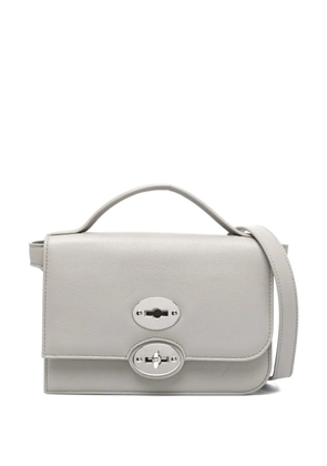 Zanellato Ella crossbody leather bag - Grey