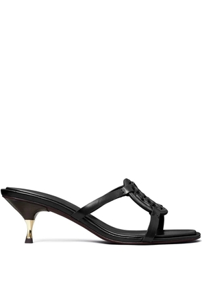 Tory Burch Geo Bombé Miller 55mm leather sandals - Black