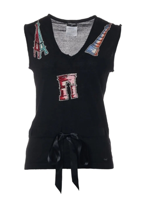 CHANEL Pre-Owned 2006 cashmere vest - Black