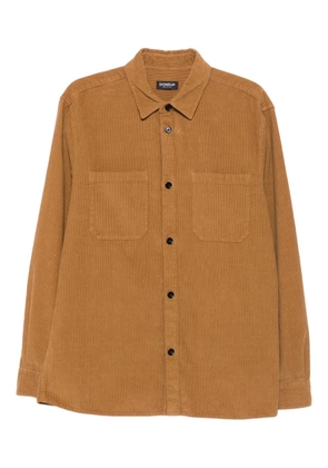 DONDUP double-pocket shirt - Brown