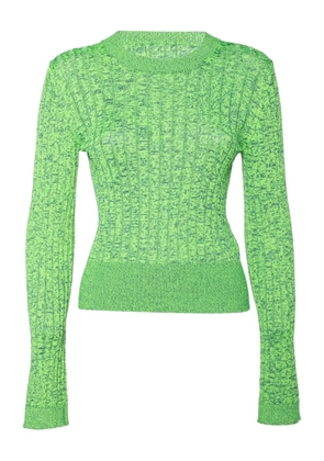 Maison Martin Margiela Pre-Owned marl-knit sweater - Green