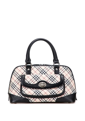 Burberry Pre-Owned 2000-2017 Nova Check Canvas handbag - Brown