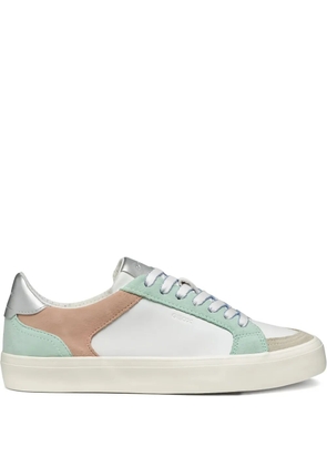 Geox Emmeleny leather sneakers - White