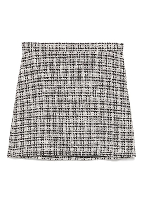 Kimhekim tweed mini skirt - Black