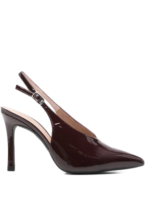 Unisa 90mm slingback pointed-toe heeled pumps - Red