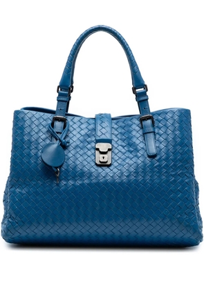 Bottega Veneta Pre-Owned 2012-2025 Medium Nappa Intrecciato Roma tote bag - Blue