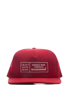 Neighborhood mesh cap - Red