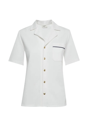 Celine Pre-Owned button shirt - White