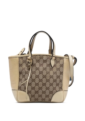 Gucci Pre-Owned 2000-2015 Small GG Canvas Bree satchel - Brown