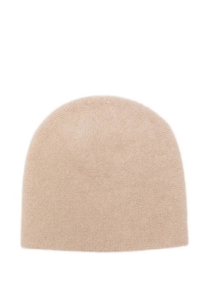 Liska cashmere beanie hat - Neutrals
