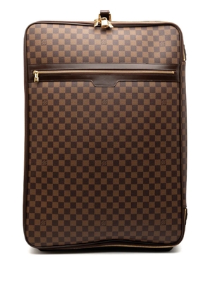 Louis Vuitton Pre-Owned 2009 Damier Ebene Pegase 65 travel bag - Brown