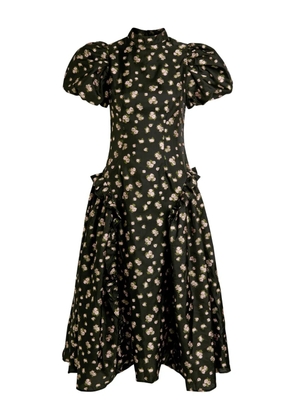 Sister Jane floral-print mini dress - Black