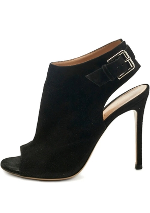 Gianvito Rossi slingback open toe sandals - Black