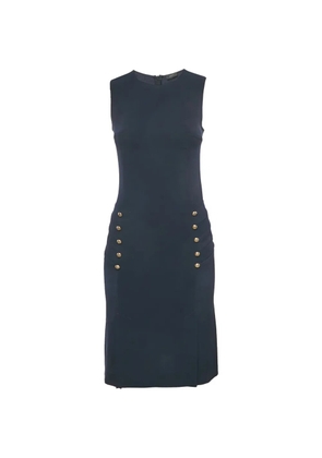 JOSEPH button-accents sleeveless dress - Blue