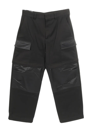 Christian Dior Pre-Owned colour-block cargo trousers - Black