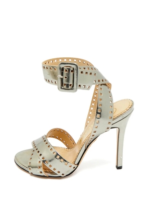 Charlotte Olympia Charlotte Olympia crisscross sandals - Silver