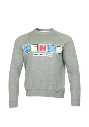 Kenzo Pre-Owned crew-neck long-sleeve sweatshirt - Grey