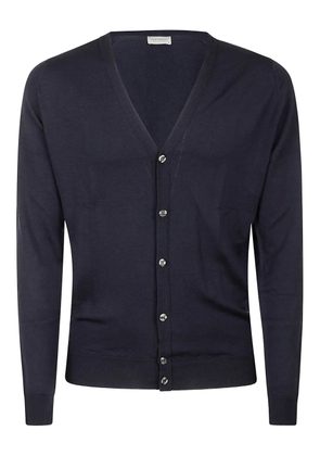 John Smedley V-neck cardigan - Blue