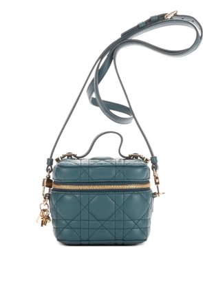 Christian Dior Pre-Owned quilted crossbody bag - Blue