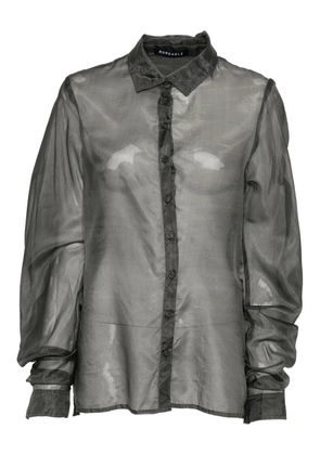 Rundholz long-sleeved shirt - Black