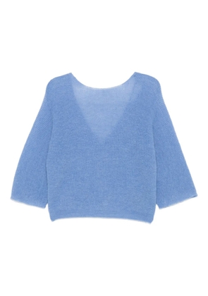 Ba&Sh Isaac V-neck jumper - Blue