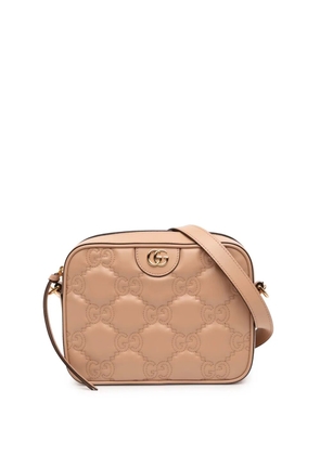 Gucci Pre-Owned 2016-2025 Small GG Matelasse Leather crossbody bag - Brown