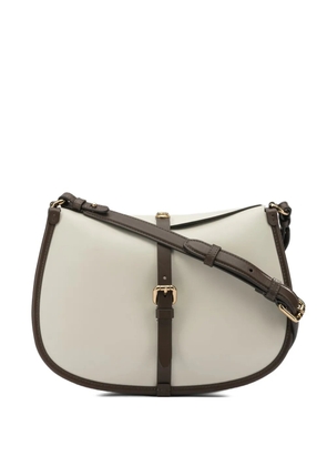 ETRO Pony buckle leather cross body bag - Neutrals