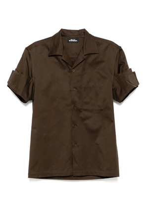 Olly Shinder Leader shirt - Brown