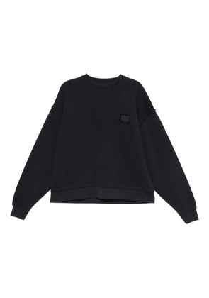 NEW AMSTERDAM logo-patch sweatshirt - Blue