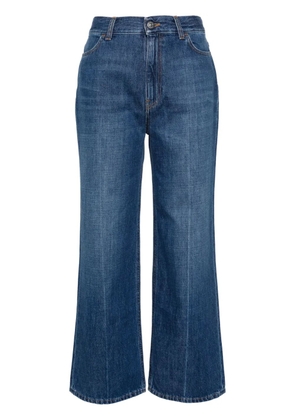 Rodebjer straight-leg cropped jeans - Blue