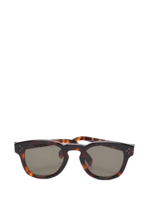Celine Pre-Owned round-frame sunglasses - Brown