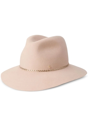 Maison Michel Henrietta fedora hat - Neutrals