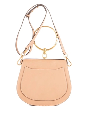 Chloé Pre-Owned ring-handle shoulder bag - Neutrals