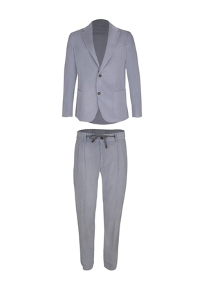 Eleventy corduroy two-button suit - Blue