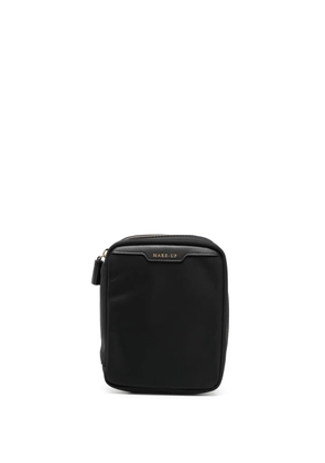 Anya Hindmarch zip-up make-up bag - Black
