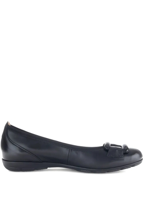 GABOR buckle-detail ballet flats - Black