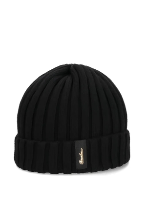 Borsalino ribbed beanie - Black