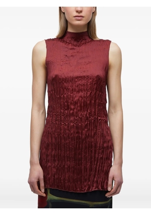 Osklen wrinkled top - Red