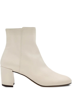 AGL 50mm Lynn leather boots - Neutrals