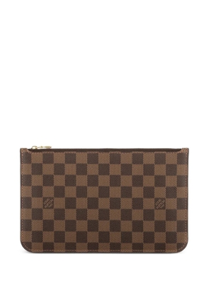 Louis Vuitton Pre-Owned 2000s Damier Azur zip pouch - Brown