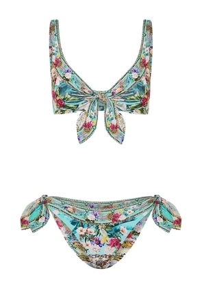 Camilla Gardens Of Queluz bikini set - Blue
