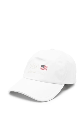 Tommy Hilfiger text-print cap - White
