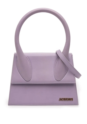 Jacquemus Pre-Owned 2019-2025 Smooth Calfskin Le Grand Chiquito satchel - Purple