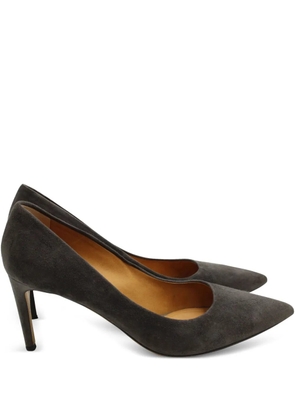 Isabel Marant Vintage pointed-toe suede pumps - Grey