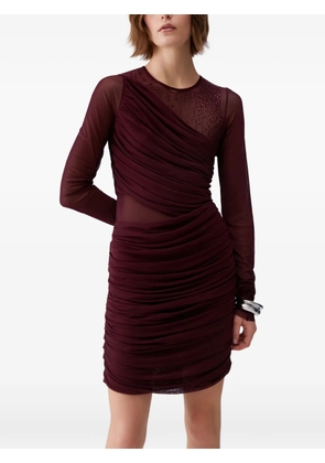 LIU JO jewel-embroidered tulle dress