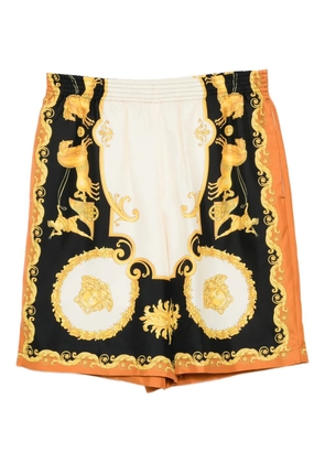 Versace Hall Of Hero printed shorts - Black