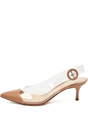 Gianvito Rossi Alice pointed-toe pumps - Neutrals